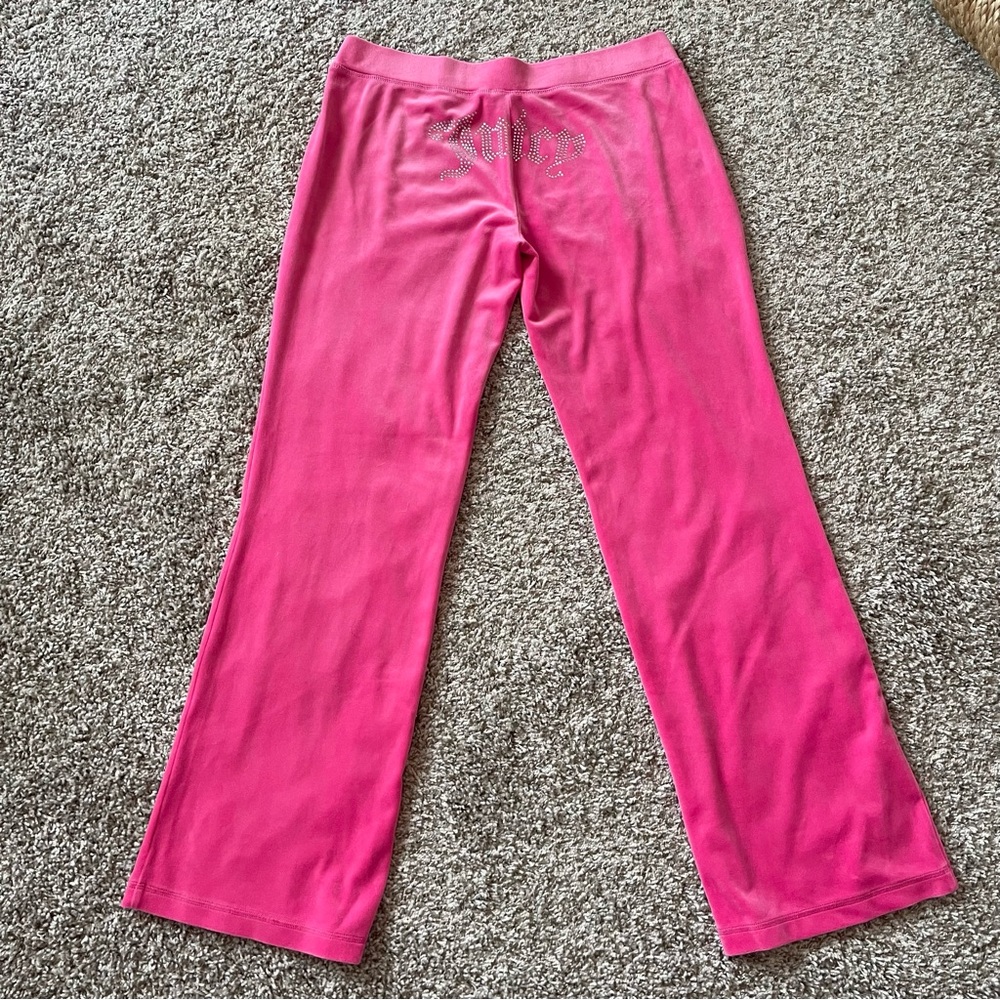 Juicy Couture Pink Low Rise Sweatpants